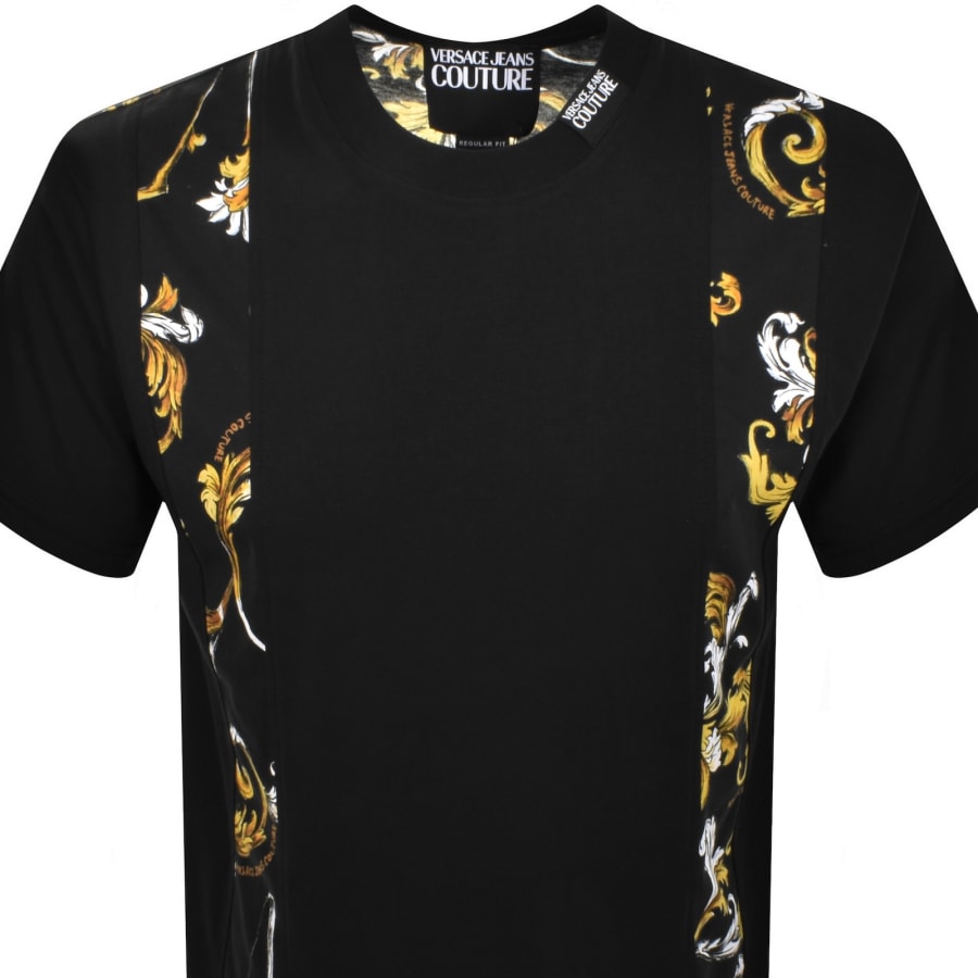 Versace Jeans Couture Regular Fit T Shirt Black | Mainline